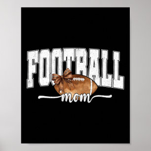 Touchdown Seizoen American Football Moeder Wedstri Poster