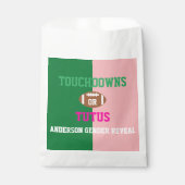 Touchdowns of tutus Gender onthullen Bedankzakje (Voorkant)