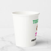 Touchdowns of tutus Gender onthullen Papieren Bekers (Rechts)