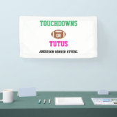 Touchdowns of tutus Gender onthullen Spandoek (Beurs)