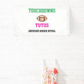 Touchdowns of tutus Gender onthullen Spandoek (Insitu)
