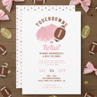 Touchdowns of Tutus Voetbal Geslacht Reveal