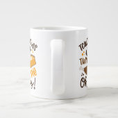 Touchdowns Turkije & Pie | Oh, mijn Extra Grote Beker (Achterkant)