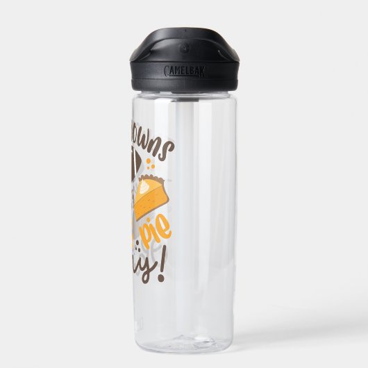 Touchdowns Turkije & Pie | Oh, mijn Waterfles (Achterkant)