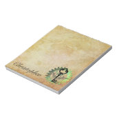 Touche aile Steampunk et bloc-notes de roue Cog (Tourné)