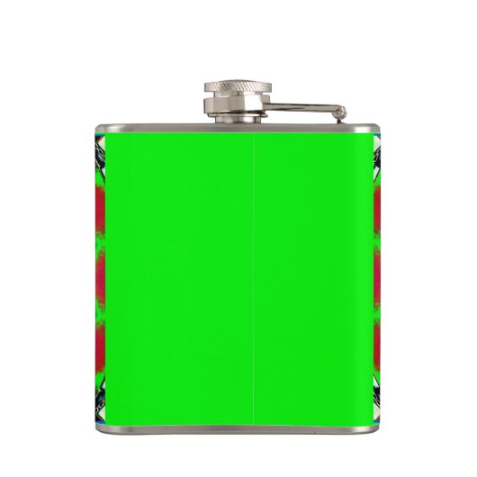 Touche de flacon enveloppé de vinyle turquoise (Dos)