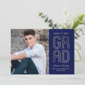 Touche de la classe ÉDITABLE COULEUR carte de grad (Debout devant)