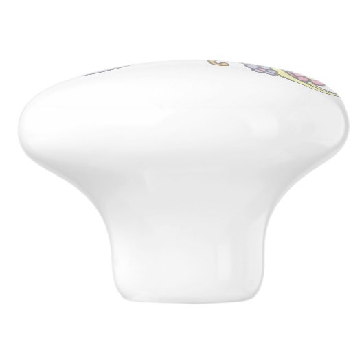 Touche de poignée monogrammée K (Côté)