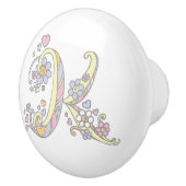 Touche de poignée monogrammée K (Droite)