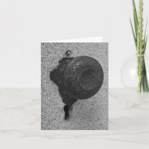 Touche de porte - Carte de note