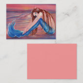 Touché par les cartes de visite de la sirène du so (Devant / Derrière)