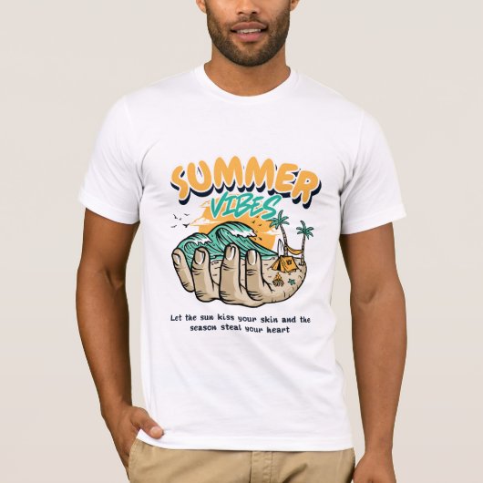 Touched by Summer Magic, Sunlight & Soul T-shirt (Voorkant)