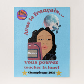 Toucher la lune avec le français legpuzzel