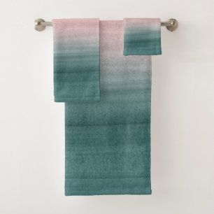 Toucher l'aquarelle grise brillante Turquoise Abst