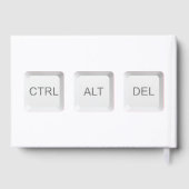 Touches CTRL ALT DEL de SlipperyJoe trois blanches (Verso)
