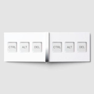 Touches CTRL ALT DEL de SlipperyJoe trois blanches