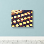 Touches de machine à écrire vintages Toile envelop (Insitu (Plancher de Bois))