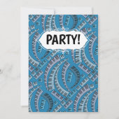 Touches de piano Invitation courbe (Devant)