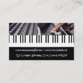 Touches de piano | Mélangeur de carte son (Dos)