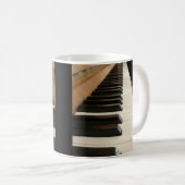 Touches de piano Mug (Devant droit)