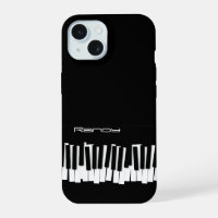 Touches de piano noir et blanc | Étui pour cadeaux