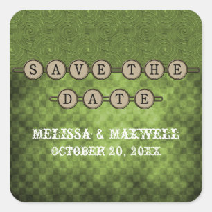 Touches Green Steampunk Enregistrer les stickers D