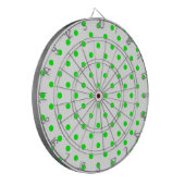 TOUCHEZ LA Cible de flechettes POT Vert DOT (Devant gauche)