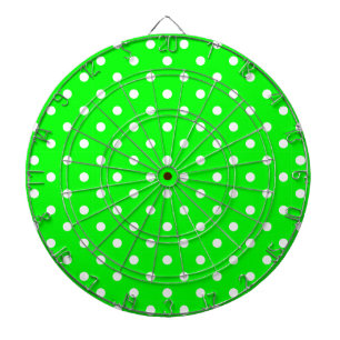 TOUCHEZ LA Cible de flechettes POT Vert DOT