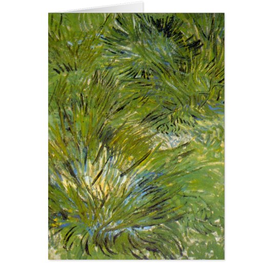 Touffes d'Herbe par Vincent van Gogh Carte (Devant)