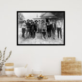 Tough Boy Baseball Team 1908 Poster (Keuken)