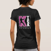 Tough Chick Dames T-shirt Black (Achterkant)
