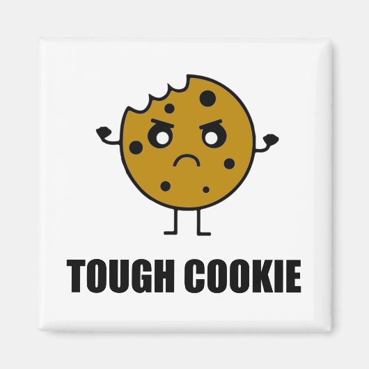 Tough Cookie Funny Magneet (Voorkant)