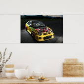 Tough Custom Subie Poster (Keuken)