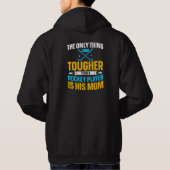 Tough Hockey mama Hoodie (Achterkant)
