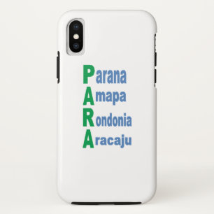 Tough-wand voor Apple BRAZIL TOURISM iPhone XS Hoesje