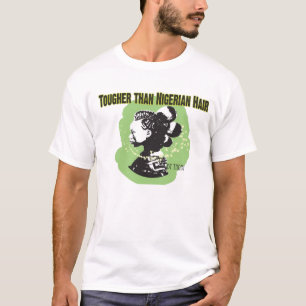 Tougher dan Nigeriaans haar T-shirt