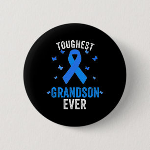 Toughest Granson Ooit Vintage Pancreas Wereld Kan Ronde Button 5,7 Cm