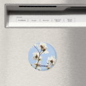 Toujours ! aimant Fleurs de Magnolia Blanche Print (In Situ (Lave-vaisselle))