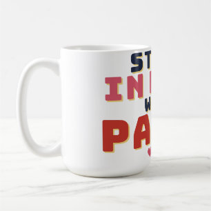 Toujours amoureux de Paris Mug Rétro Paris Cœurs