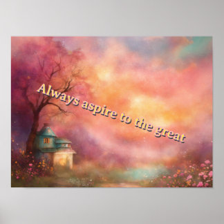 Toujours aspirer à la grande affiche (Semi-brillan