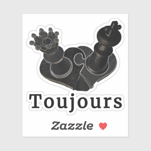 Toujours Autocollant (Feuille)