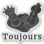 Toujours Autocollant (Devant)