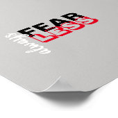 toujours craindre moins de citations poster typogr (Coin)