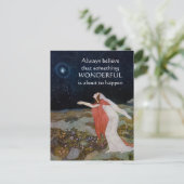 Toujours croire carte postale (Debout devant)