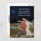 Toujours croire carte postale (Devant / Derrière)