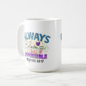 Toujours croire - Mug (Devant gauche)