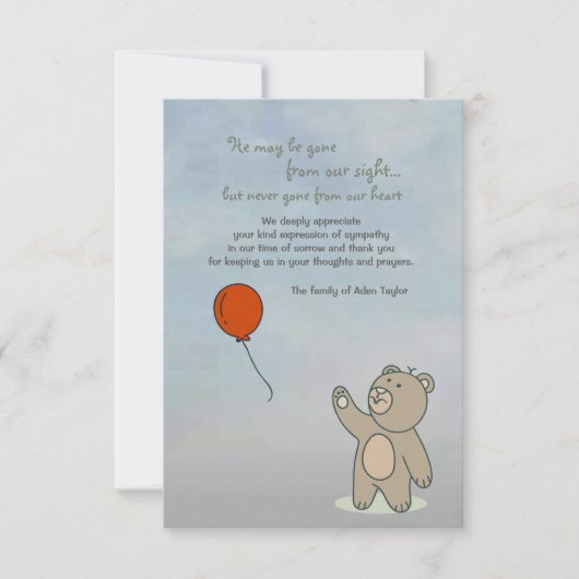 Toujours dans notre Merci de perte de coeur (Devant)