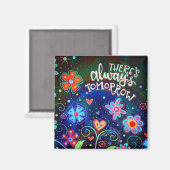 Toujours Demain Floral Fun Inspirivity Magnet (Recto/Verso)