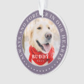 Toujours et toujours dans nos coeurs Memorial Pet  (devant)