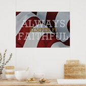 Toujours fidèle - Affiche Semper Fi (Cuisine)